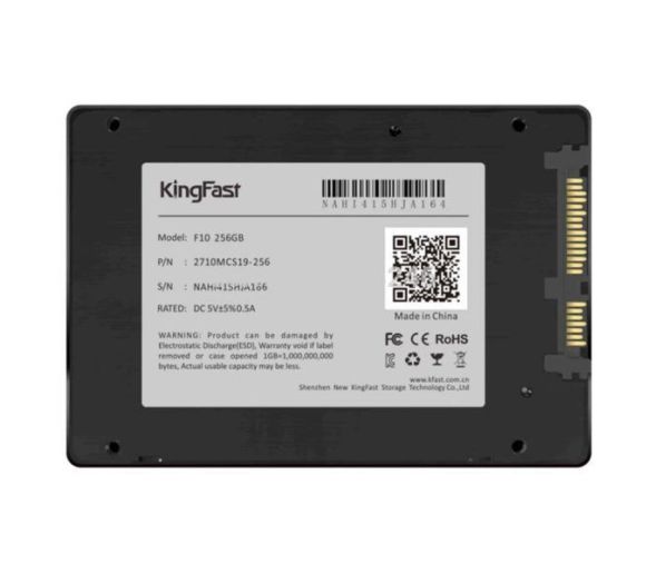 KingFast - SSD 2.5" SATA KingFast F10 256GB, 550MBs/460MBs_2