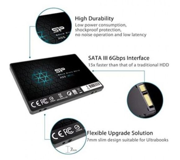 Silicon Power - SSD Silicon Power 1TB Ace A55 2,5" SATA3 SP001TBSS3A55S25_2