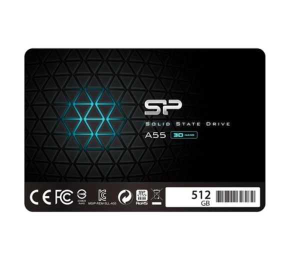 Silicon Power - SSD 2.5" SATA SiliconPower A55 512GB, SP512GBSS3A55S25_0