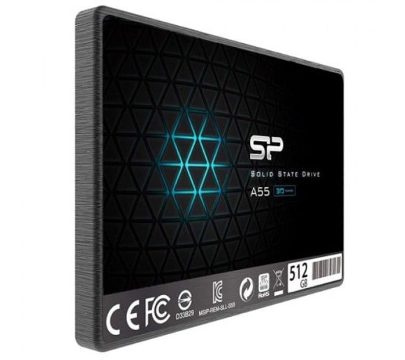 Silicon Power - SSD 2.5" SATA SiliconPower A55 512GB, SP512GBSS3A55S25_1