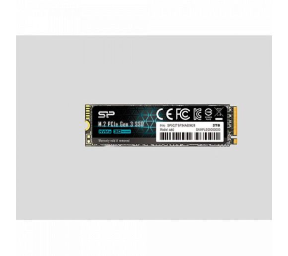 Silicon Power - SSD M.2 NVMe Silicon Power A60 Gen 3 256GB, 2100MB/s/1200MB/s SP256GBP34A60M28_0