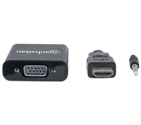 Manhattan - Adapter Manhattan 151559 HDMI/M - VGA/F + Audio_1
