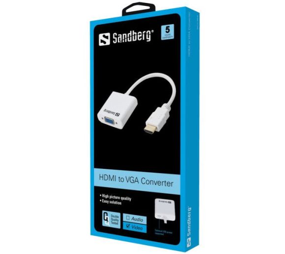 Adapter Sandberg HDMI - VGA 508-69_1