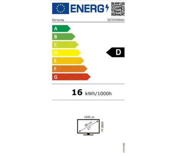 Samsung - Monitor 27" Samsung LS27D300GAUXEN IPS 1920x1080/100Hz/5ms/HDMI/VGA/VESA_1