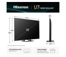 HISENSE - 75 inča 75U7Q ULED Mini-LED 4K UHD Smart TV _small_8