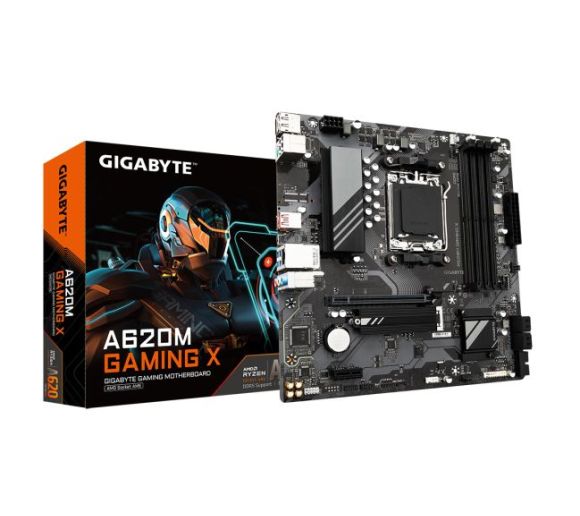 Gigabyte - AM5, AMD A620 Chipset, Dual Channel DDR5 4x SMD DIMMs with AMD EXPO & Intel XMP Memory Module Support,Extended Connectivity：DP, HDMI_0