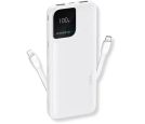 REMAX  RPP-657 -  2.4A Cabled Fast Charging Power Bank 10000mAh(white)_small_0