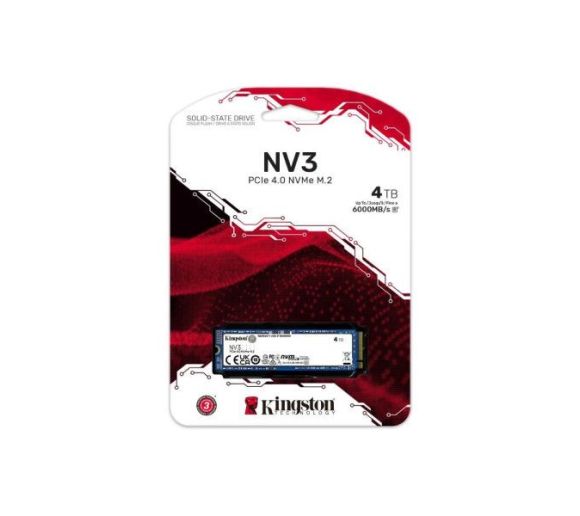 Kingston - SSD M.2 NVMe Kingston NV3 4TB, Gen.4 SNV3S/4000G_0