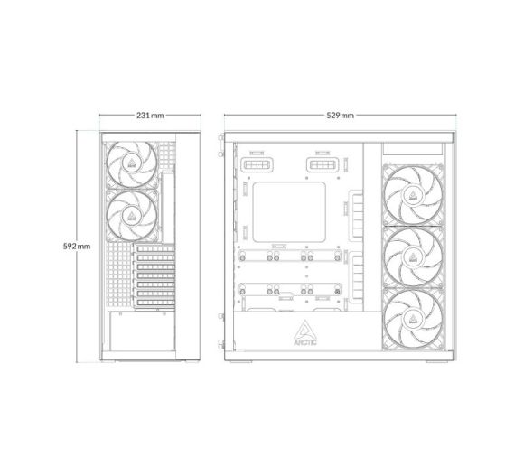 Arctic - Xtender gaming kućište ACPCC00018A _7