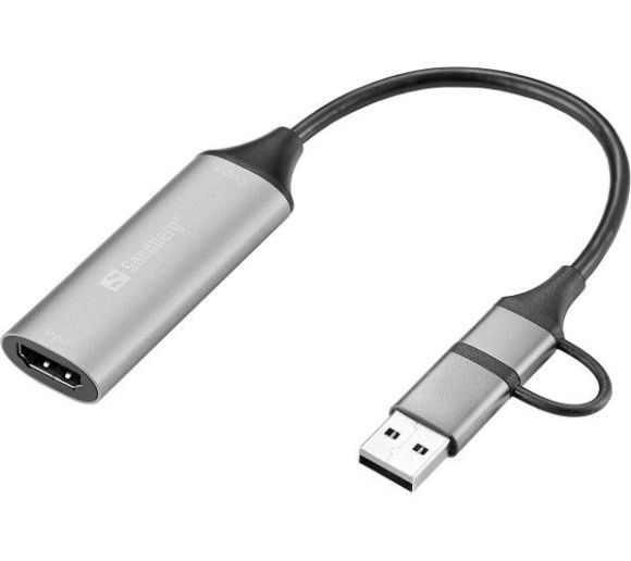 Adapter HDMI capture na USB-C/A Sandberg 136-70_2