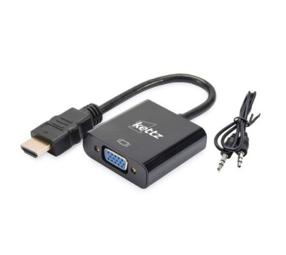 Adapter Kettz HV-5500 HDMI-VGA M/F + audio_0