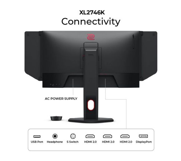 Benq - 27 inča Zowie XL2746K FHD 1920x1080 240 Hz gaming monitor _8