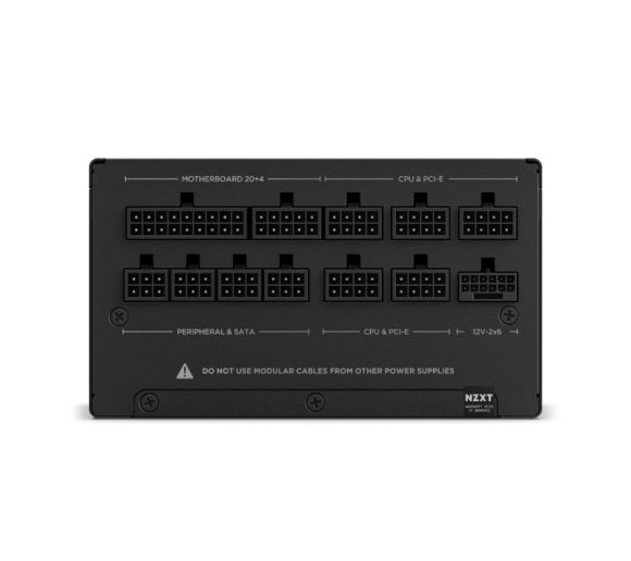 NZXT - C1200 Gold ATX 3.X 1200W (PA-2G2BB-EU) modularno napajanje crno _3
