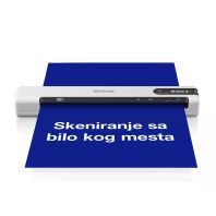 EPSON - Scanner WorkForce DS-80W, Portable, CIS, A4, 4 s/page, WiFi, USB, Baterija_0