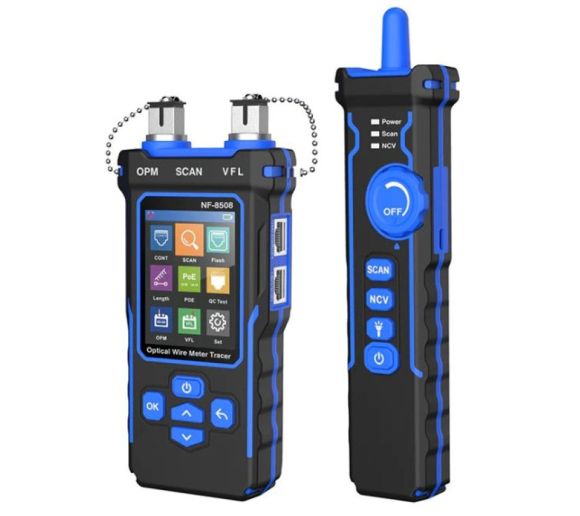 NOYAFA - Noyafa NF-8508 LAN & Optički Tester | PoE, TDR, OPM, VFL |_0