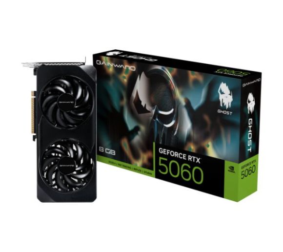 Gainward - SVGA Gainward RTX 5060 Ghost 8GB GDDR7 128bit, NE75060019P1-GB2063B_0