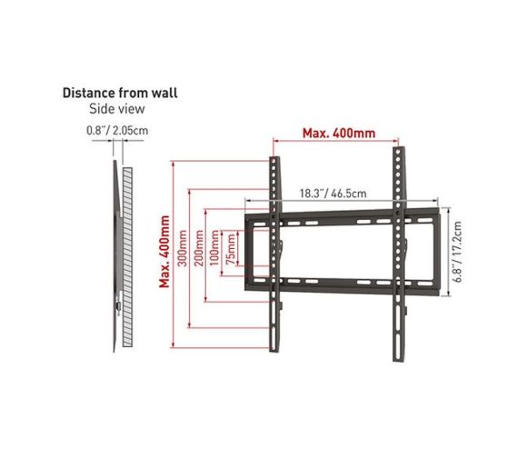 BARKAN - E307.B LCD TV zidni nosač 13-65 inča _2