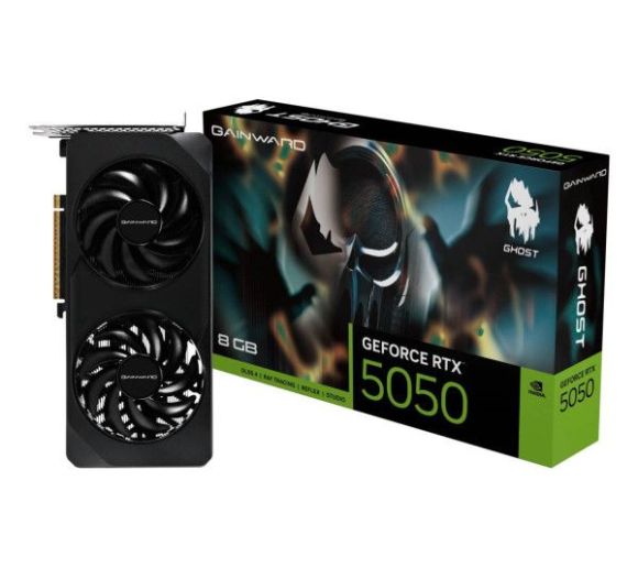 Gigabyte - SVGA Gainward RTX5050 Ghost 8GB GDDR7 128bit, NE65050019P1-GB2070B_1