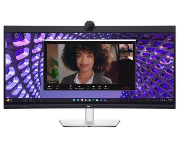 DELL - 34 inch P3424WEB WQHD Video konferencijski zakrivljeni IPS monitor _1
