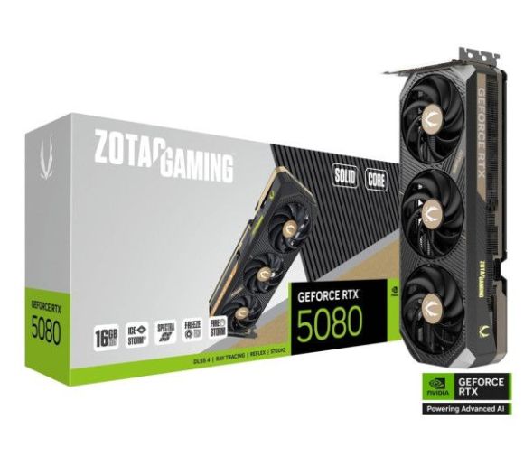 SVGA Zotac GAMING GeForce RTX 5080 SOLID Core, ZT-B50800D2-10P_0