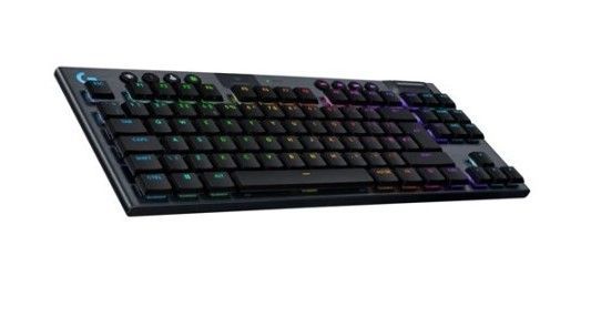 Logitech - Logitech G915 X LIGHTSPEED TKL LowProfile Wireless Gaming Kbd Black, US_0