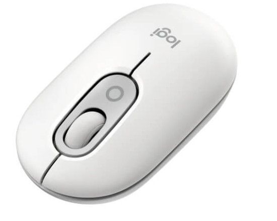 Logitech - Logitech POP Mouse with emoji - Off White_0