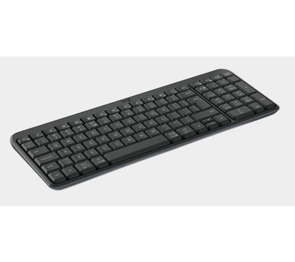 Logitech - Logitech K250 Wireless Keyboard Graphite US, New_0