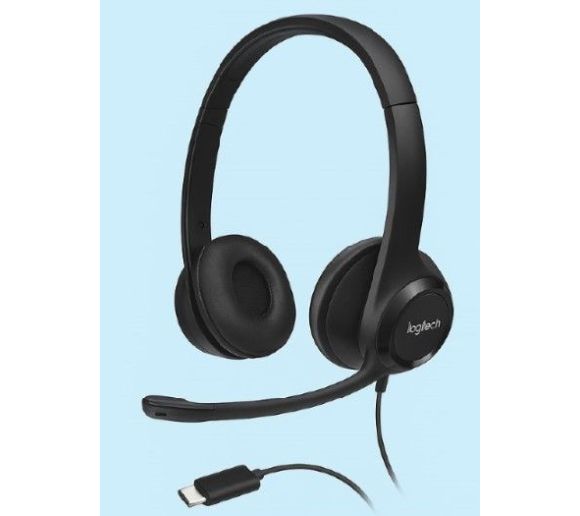 Logitech - Logitech H390 ClearChat Comfort USB-C Headset Graphite, New_0