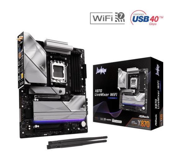 ASRock - MB AM5 ASRock X870 LIVEMIXER WIFI_0