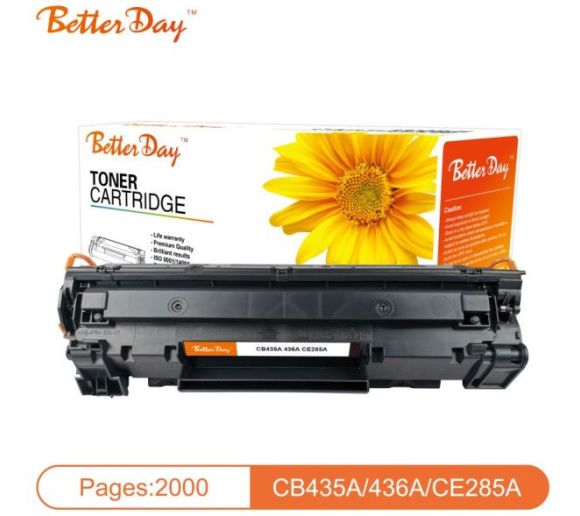GEMBIRD - Toner BetterDay CB435A/436A/CE285A / CRG-725zam. kaseta za HP + LBP3010 Canon 2k_2