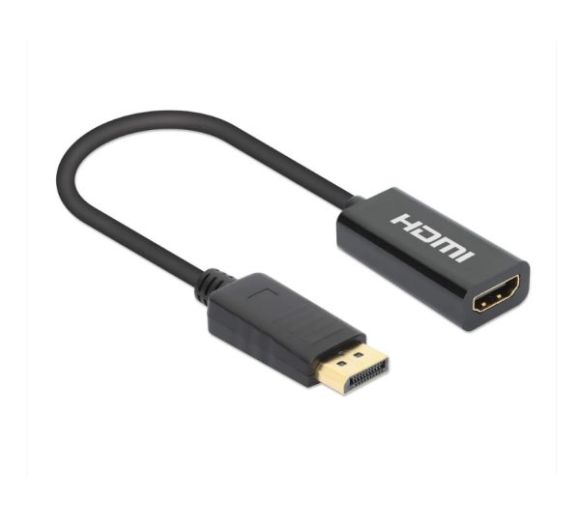 Manhattan - Adapter Manhattan 153713 Displayport - HDMI M/F 4K/60Hz_2