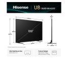 HISENSE - 100 inča 100U8Q ULED Mini-LED 4K UHD Smart TV _small_3