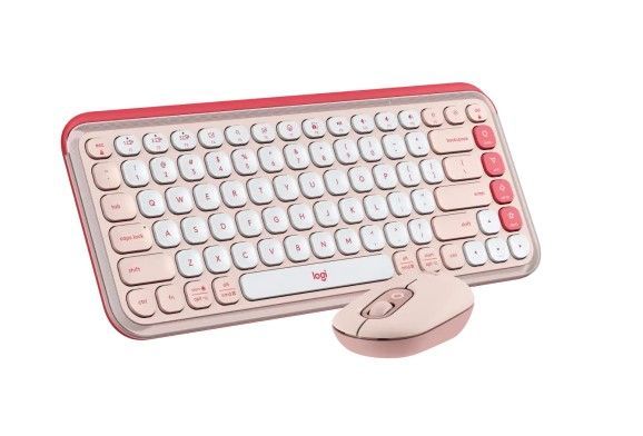 Logitech - Logitech POP Icon Combo - Rose, US_0