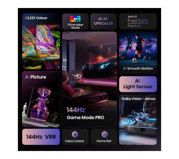 HISENSE - 55 inča 55E7Q PRO QLED 4K UHD Smart TV _4