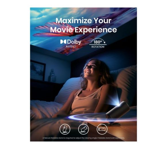 Nebula Capsule 3 Full HD Android TV projektor _6