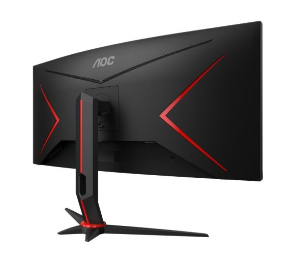 AOC - 34 inča CU34G2XP/BK UWQHD 3440x1440 Fast VA 180 Hz zakrivljeni gaming monitor _1
