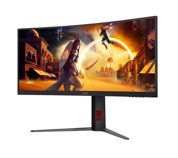 AOC - 34 inča CU34G4 UWQHD 3440x1440 Fast VA 180 Hz zakrivljeni gaming monitor _5