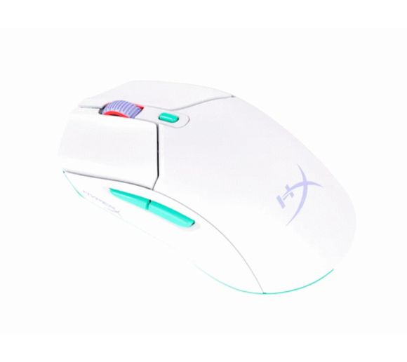 Miš HyperX Pulsefire Haste 2 Core Wls Wht/Grn/Pur/Gaming/bela_1