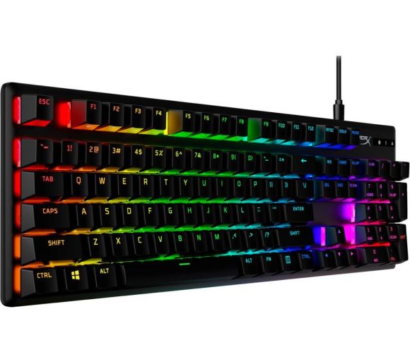 Tastatura HYPERX Alloy Origins PBT - Red Linear Mehanicka/crna_2