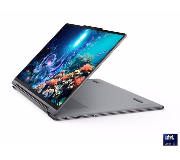Lenovo - Laptop LENOVO Yoga 9 2in1 14ILL10 Win11 Pro/14" 2.8K OLED/U7-258V/32GB/1TB/FPR/BKLT SRB/siva_0