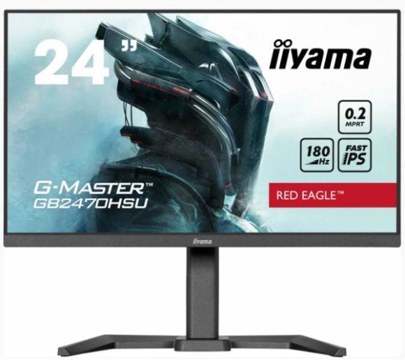Monitor 23.8" Iiyama GB2470HSU-B6 IPS 1920x1080/180Hz/0.2ms/HDMI/DP/USB/zvučnici_0