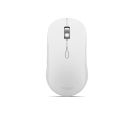 Lenovo - Lenovo Yoga Bluetooth Silent Mouse (Seashell/White), DPI switch 1600-2400-4000, IR optical sensor, Full size, Triple Bluetooth 5.3, 8 buttons, AA up to 36 months_small_0