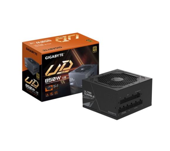 Gigabyte - 850W, 80 PLUS Gold certified, Fully modular design, Support PCIe Gen 5.0 graphics card_0