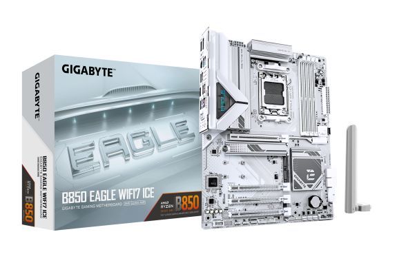 Gigabyte - AM5, AMD B850, 4x DDR5 DIMMs with AMD EXPO™Memory Module Support, Ultra-Fast Storage : 3x M.2 slots, including PCIe 5.0 x4_0