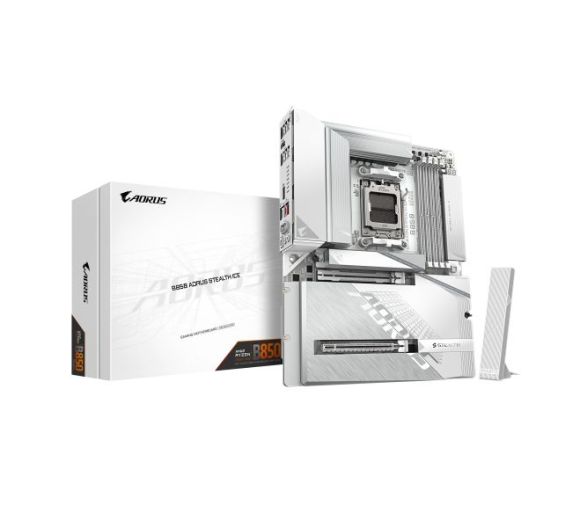 Gigabyte - AM5, AMD B850, 4x DDR5 DIMM, 5GbE LAN, Ultra-Fast Storage : 4*M.2 slots, including PCIe 5.0 x4_0