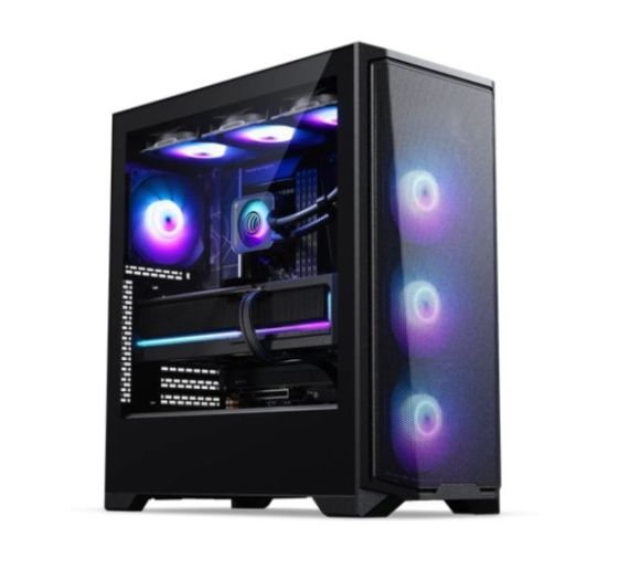 Kućište PHANTEKS Eclipse G370A D-RGB 3x 120mm,Glass, Crno PH-EC370A_DBK01_0