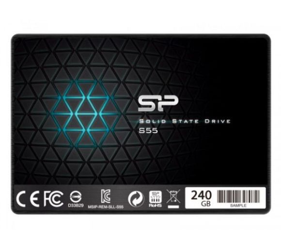Silicon Power - SSD 2.5" SATA 240GB SiliconPower S55, SP240GBSS3S55S25_0