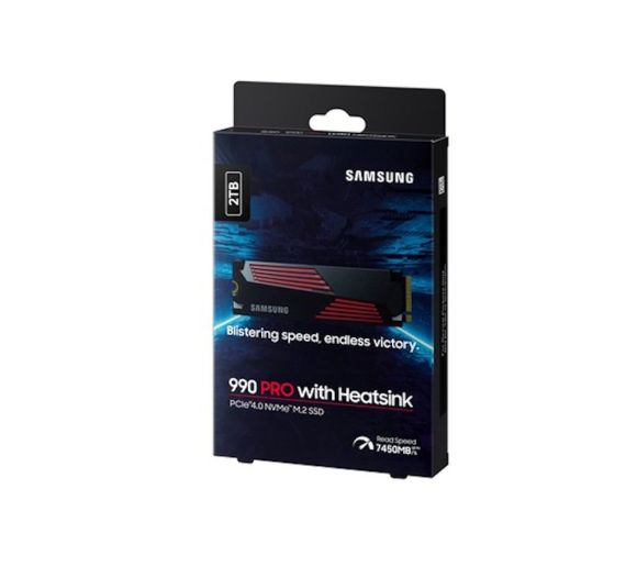 Samsung - SSD SAMSUNG 990 PRO 2TB/PCIe 4.0/NVMe/MS/s w/Heastsink/crna_2