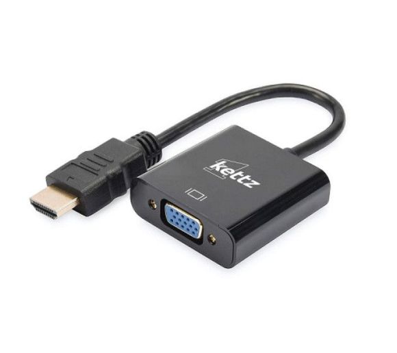 Adapter Kettz HV-4500 HDMI-VGA M/F_0