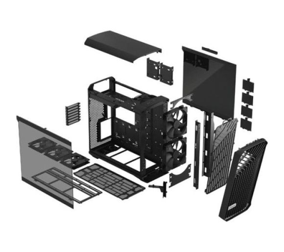 Kućište Fractal Design Torrent Black TG Light Tint, FD-C-TOR1A-01_2
